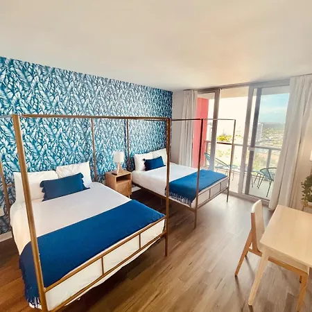 Beachwalk Studio W-Kitchenette Beach Pool Gym